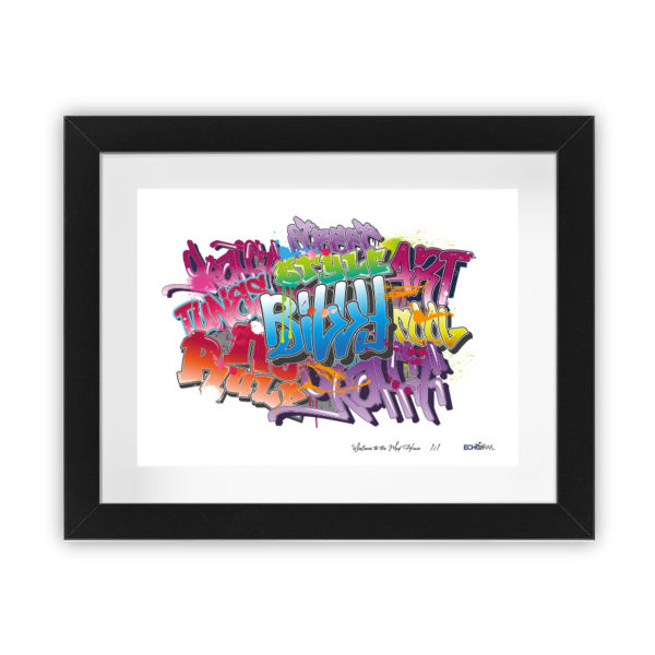 Personalised Graffiti Name Print