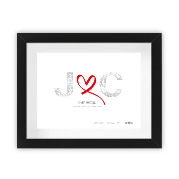 Personalised Print for the One you Love